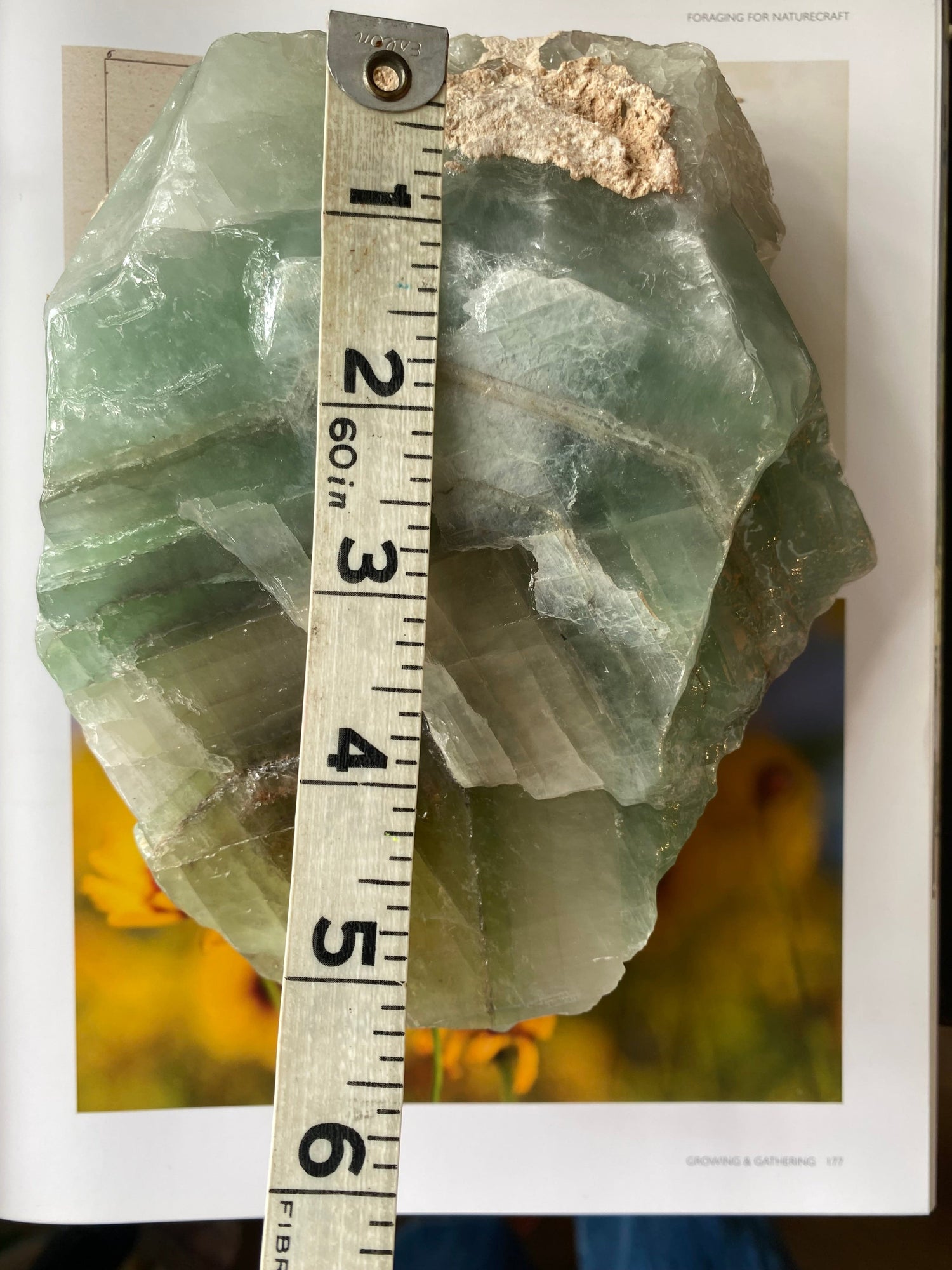 Green Calcite Freeform 4.4 lbs - Moon Room Shop and Wellness