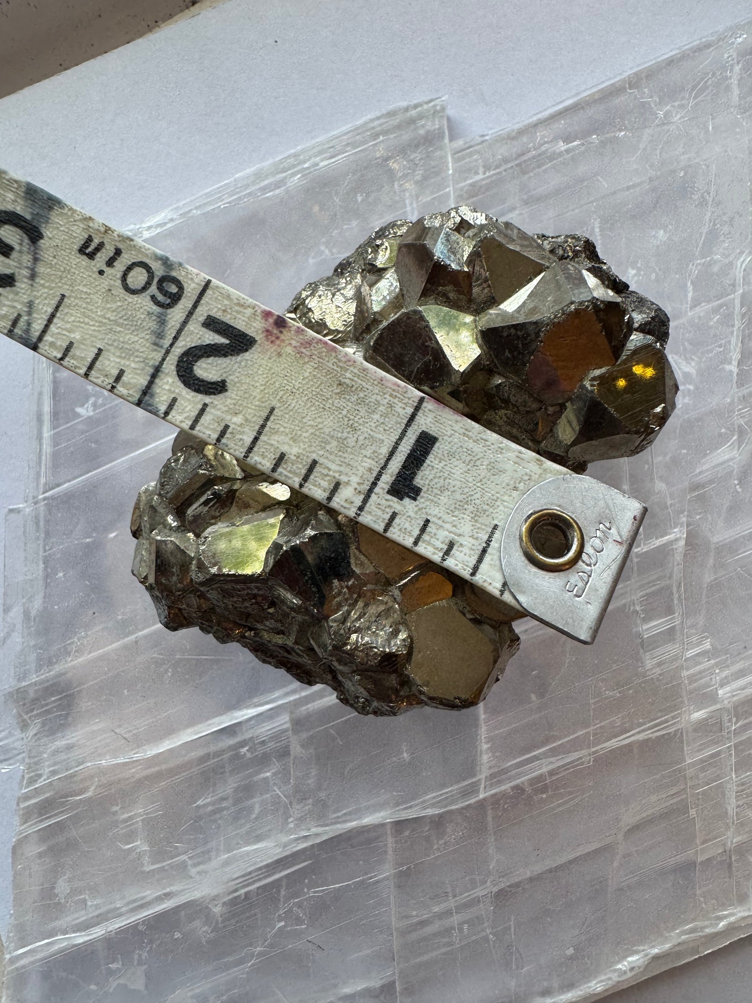 High Grade Peruvian Pyrite Cluster 227 g -Peru - Moon Room Shop and Wellness