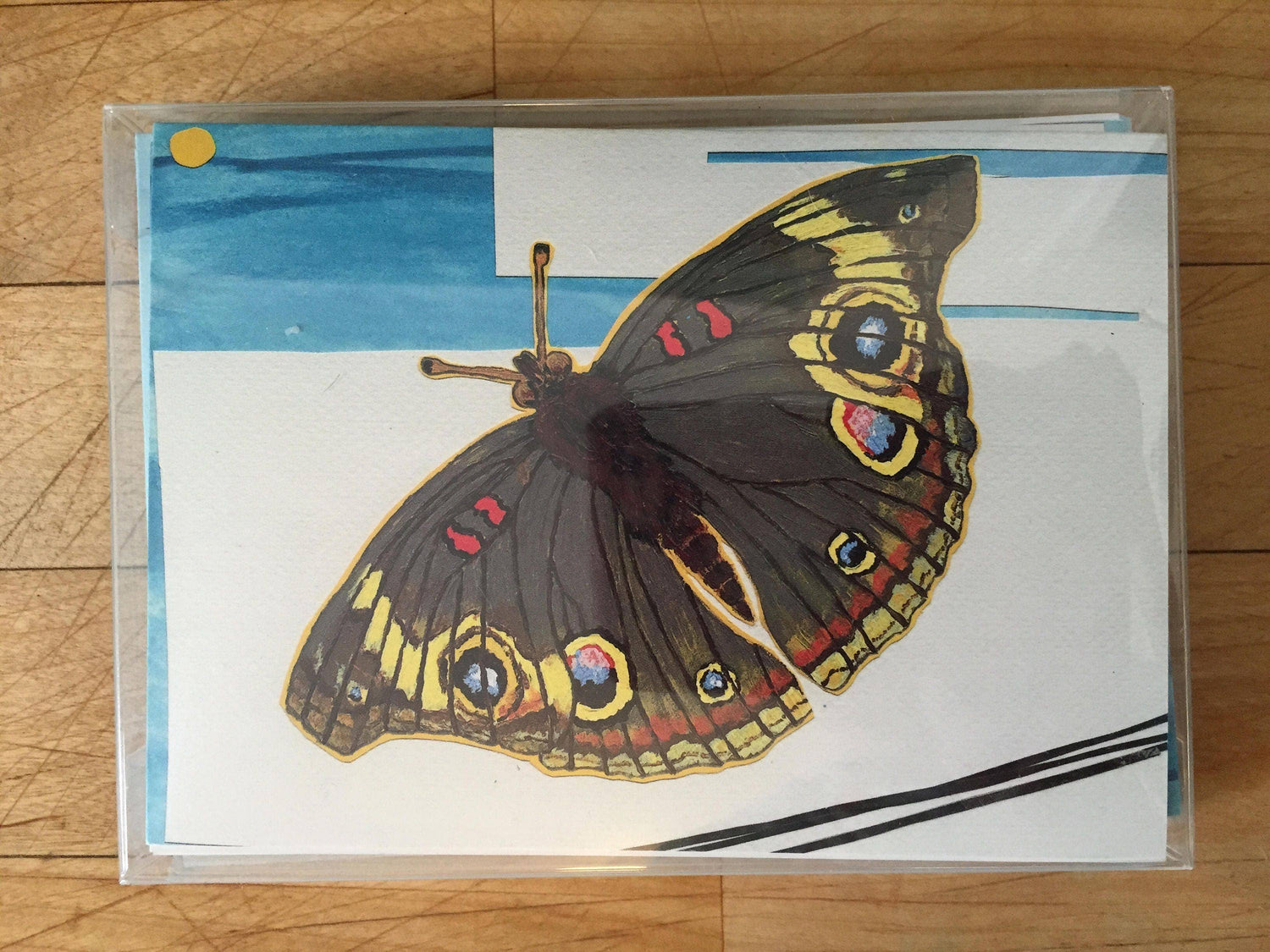 Moth Box Of Ten Blank Note Cards - Moon Room Shop and Wellness