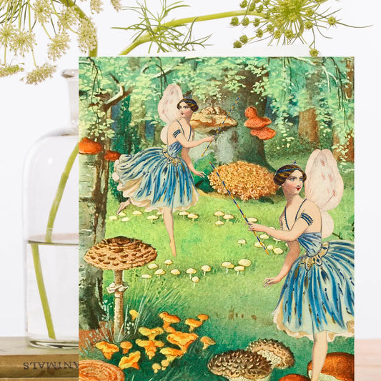 The Experience in the Forest Whimsical Greeting Card- Blank - Moon Room Shop and Wellness