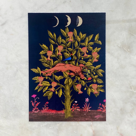 Nine of Cups Print w/ Gift Envelope - Moon Room Shop and Wellness