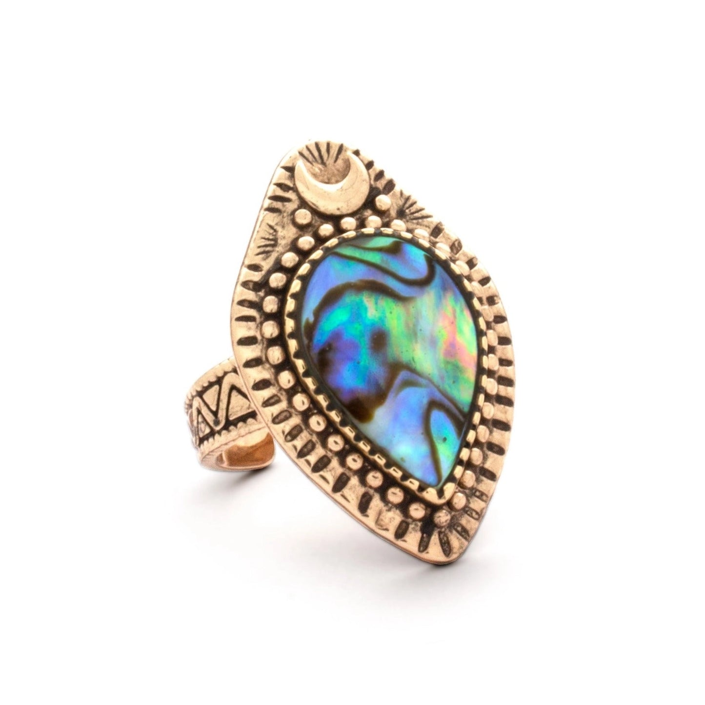 Moonlight Ring | Abalone - Moon Room Shop and Wellness