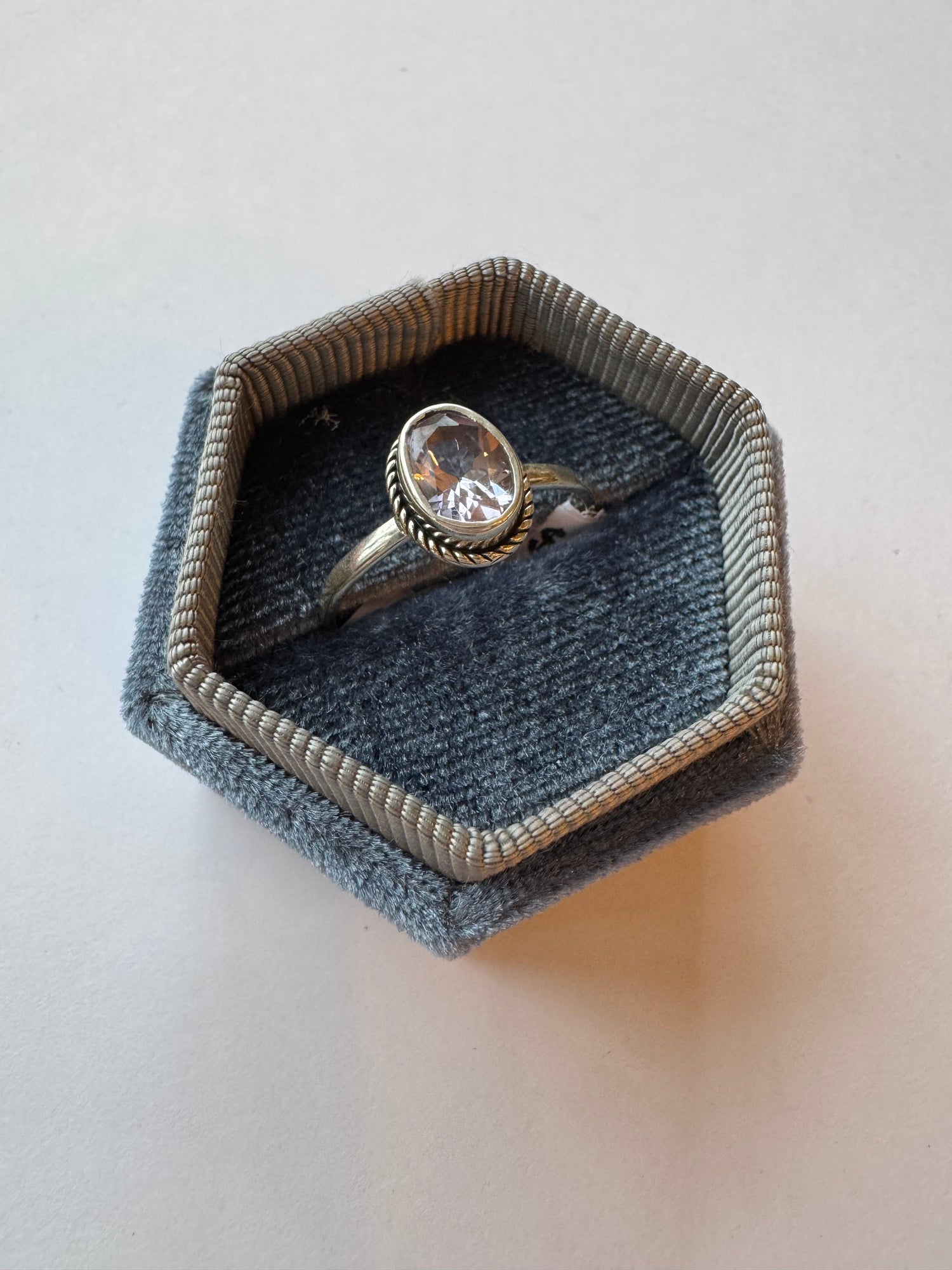 Amethyst Sterling Silver Ring Size 5,6,7,8,9, - Moon Room Shop and Wellness