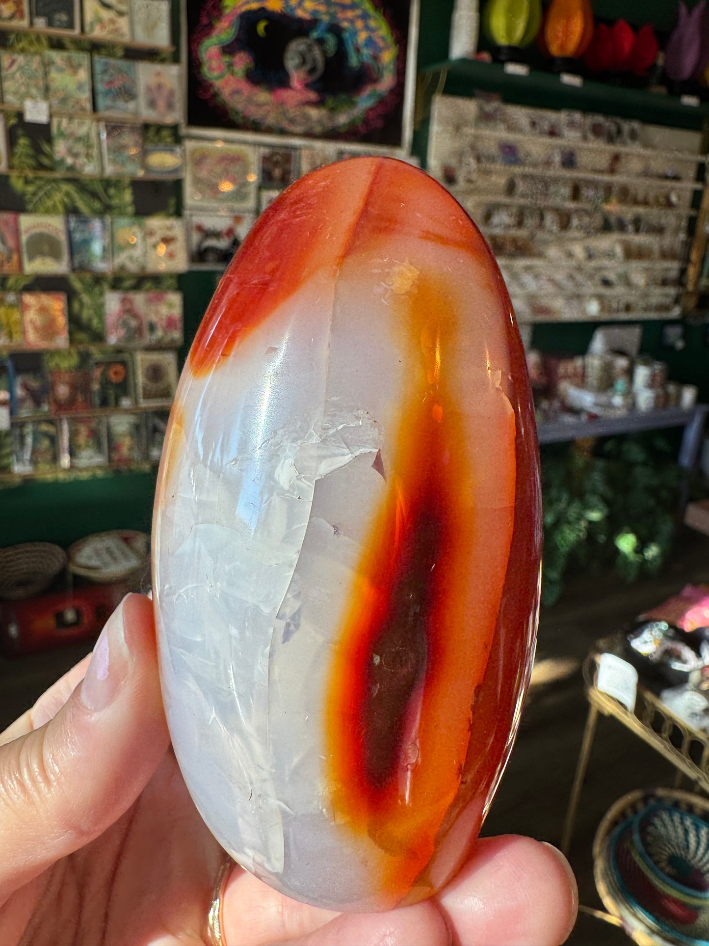 Carnelian Freeform 436 g Madagascar - Moon Room Shop and Wellness
