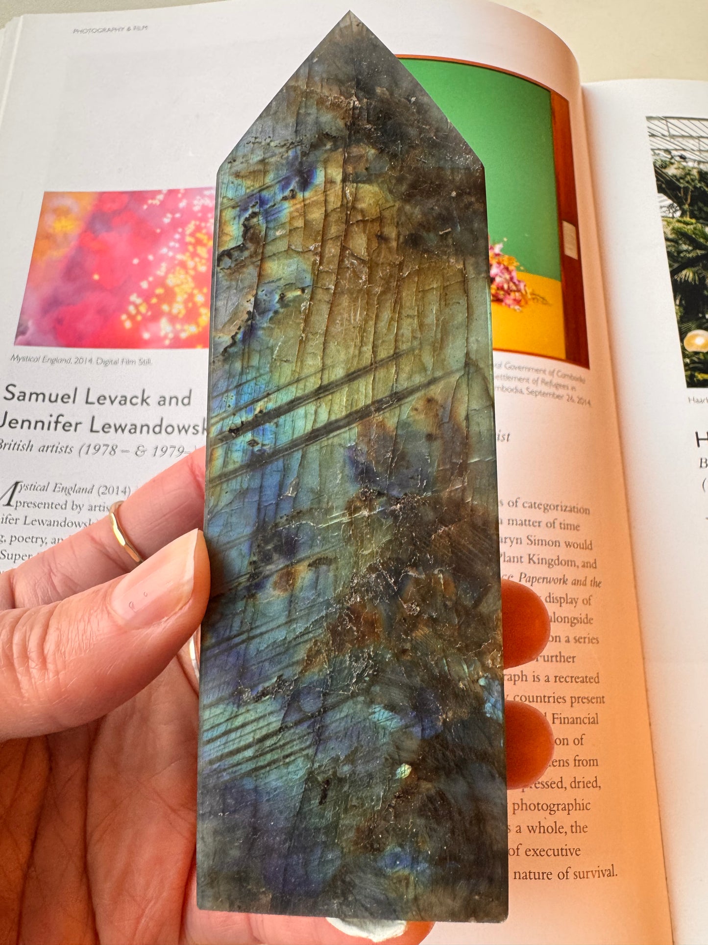 Labradorite Tower 301 g - Moon Room Shop and Wellness