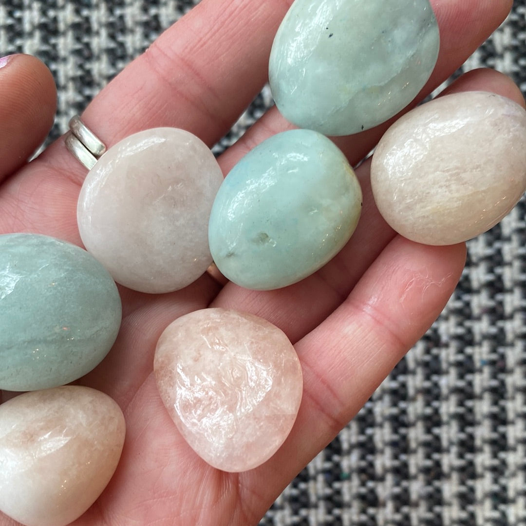 Morganite Tumbled - Moon Room Shop and Wellness