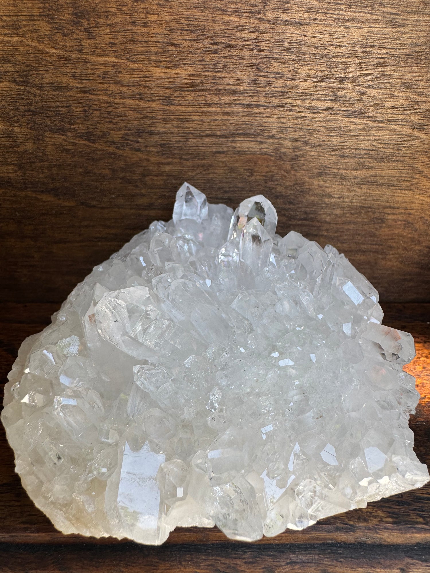 Clear Quartz Sparkly Brazilian Cluster 460 g - Moon Room Shop and Wellness