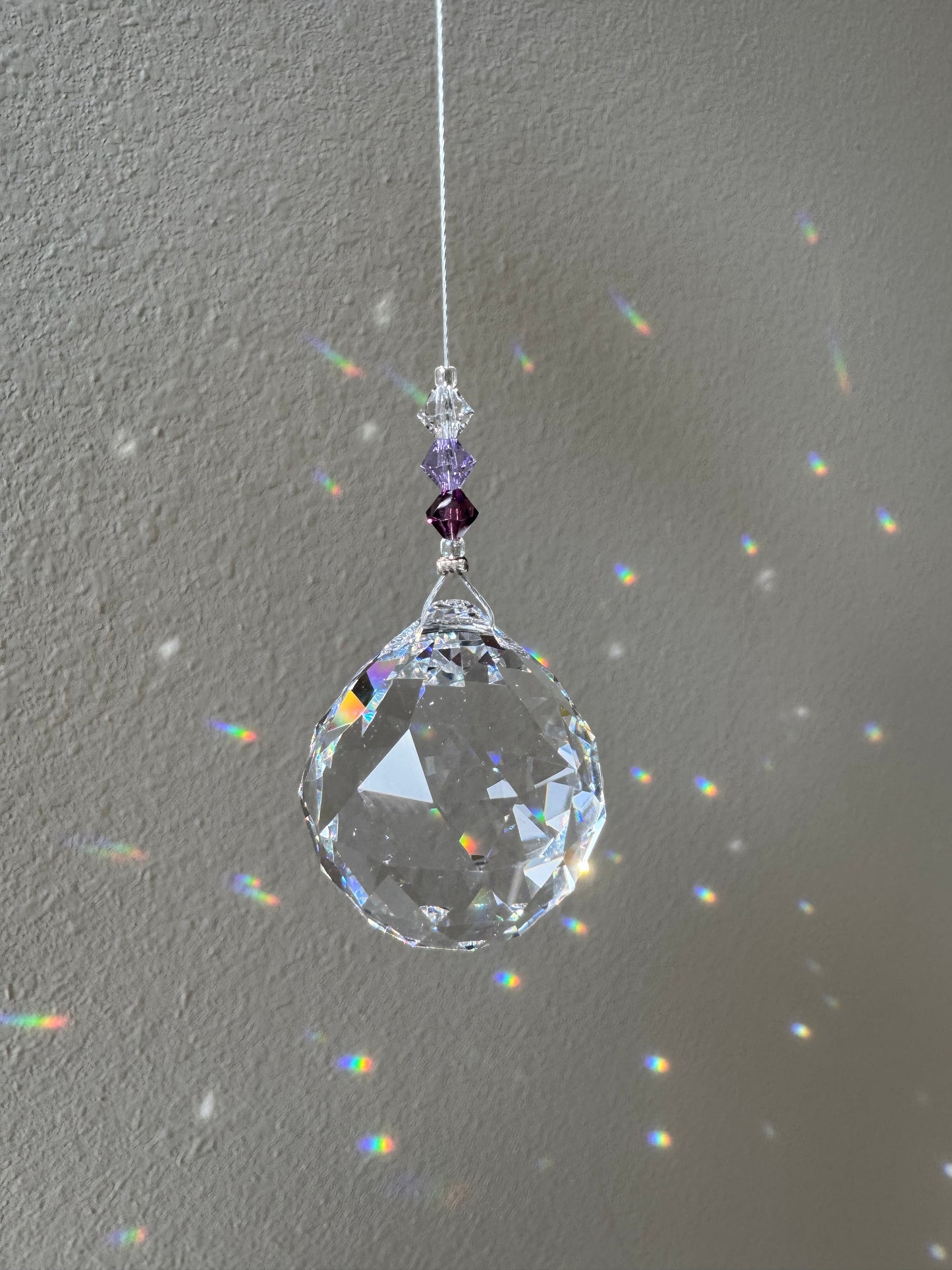 Magical Laurainbo Crystal Ball / Prism 30mm - Moon Room Shop and Wellness
