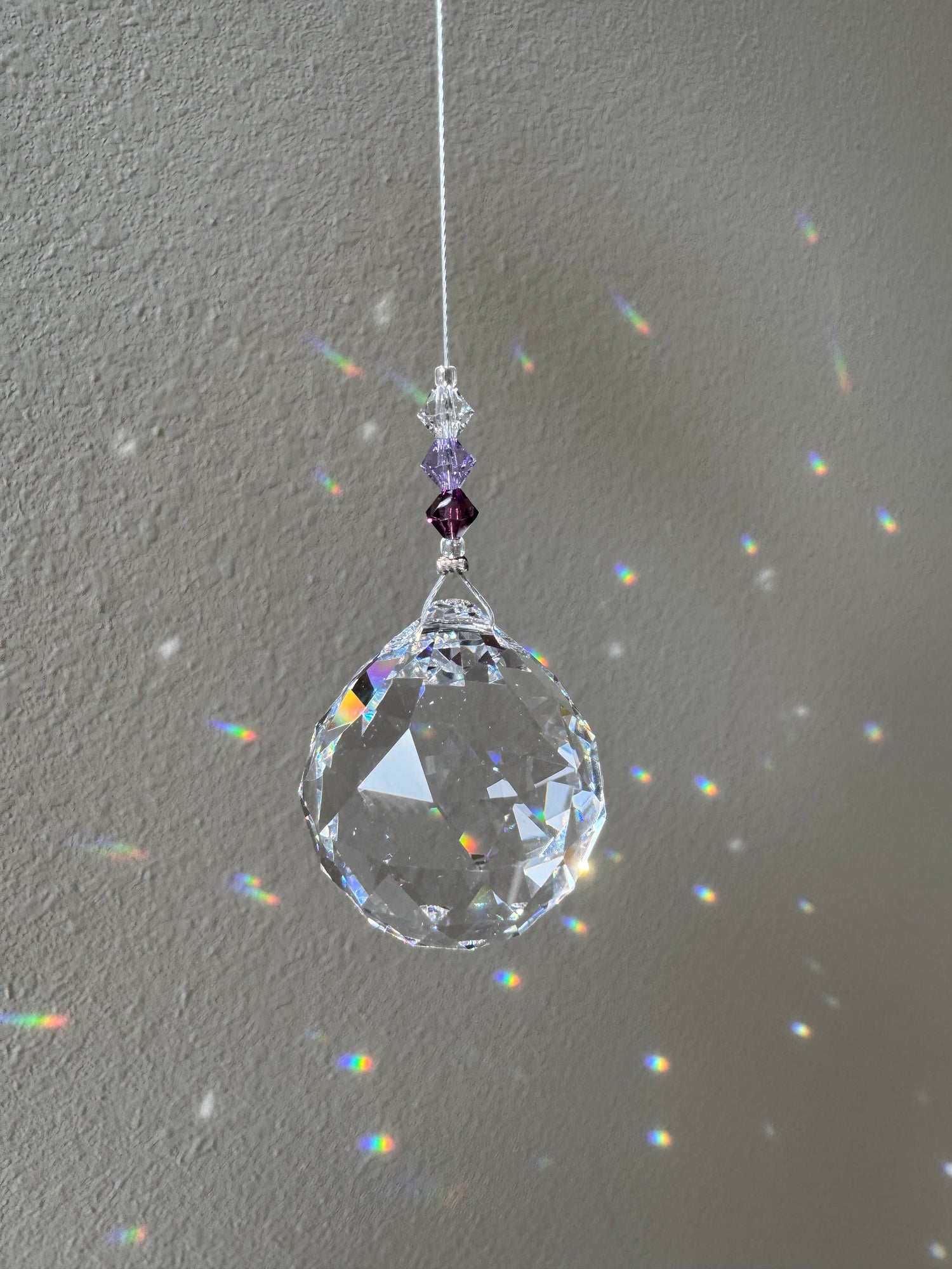 Magical Laurainbo Crystal Ball / Prism 30mm - Moon Room Shop and Wellness
