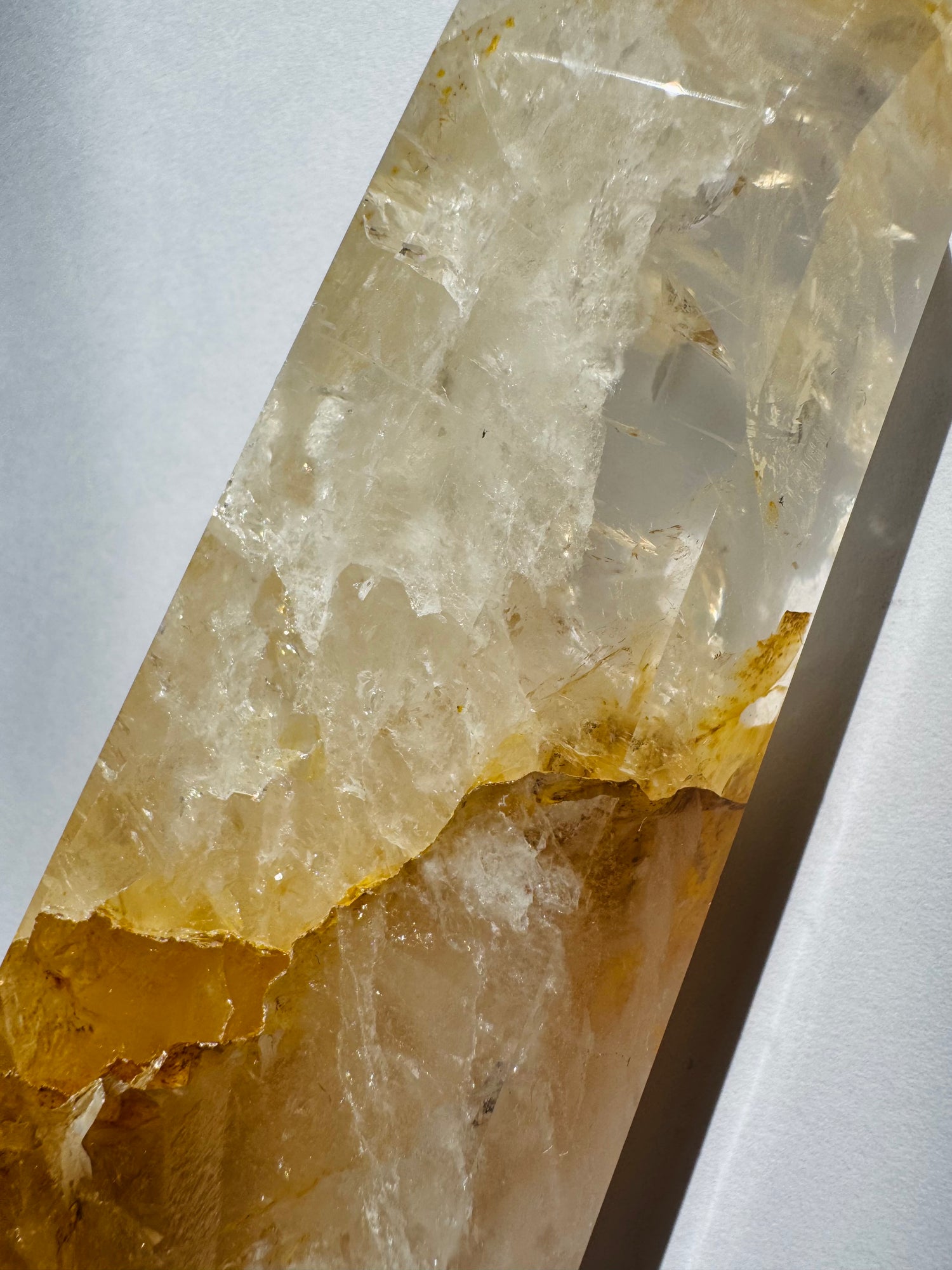 Golden Healer Quartz Tower 450 g Brazil - Divine Beauty - Moon Room Shop and Wellness