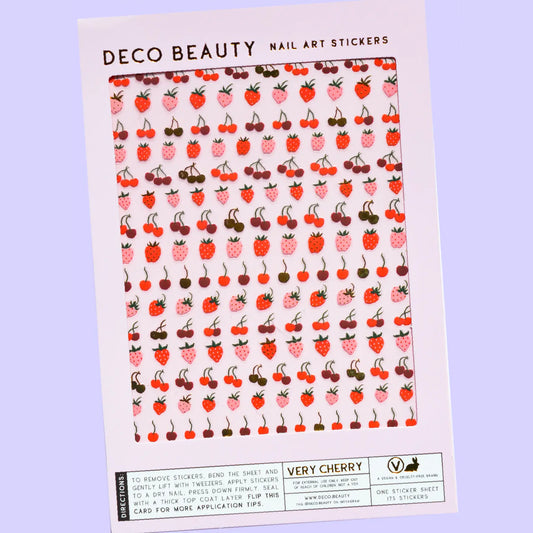 Very Cherry -Nail Art - Moon Room Shop and Wellness