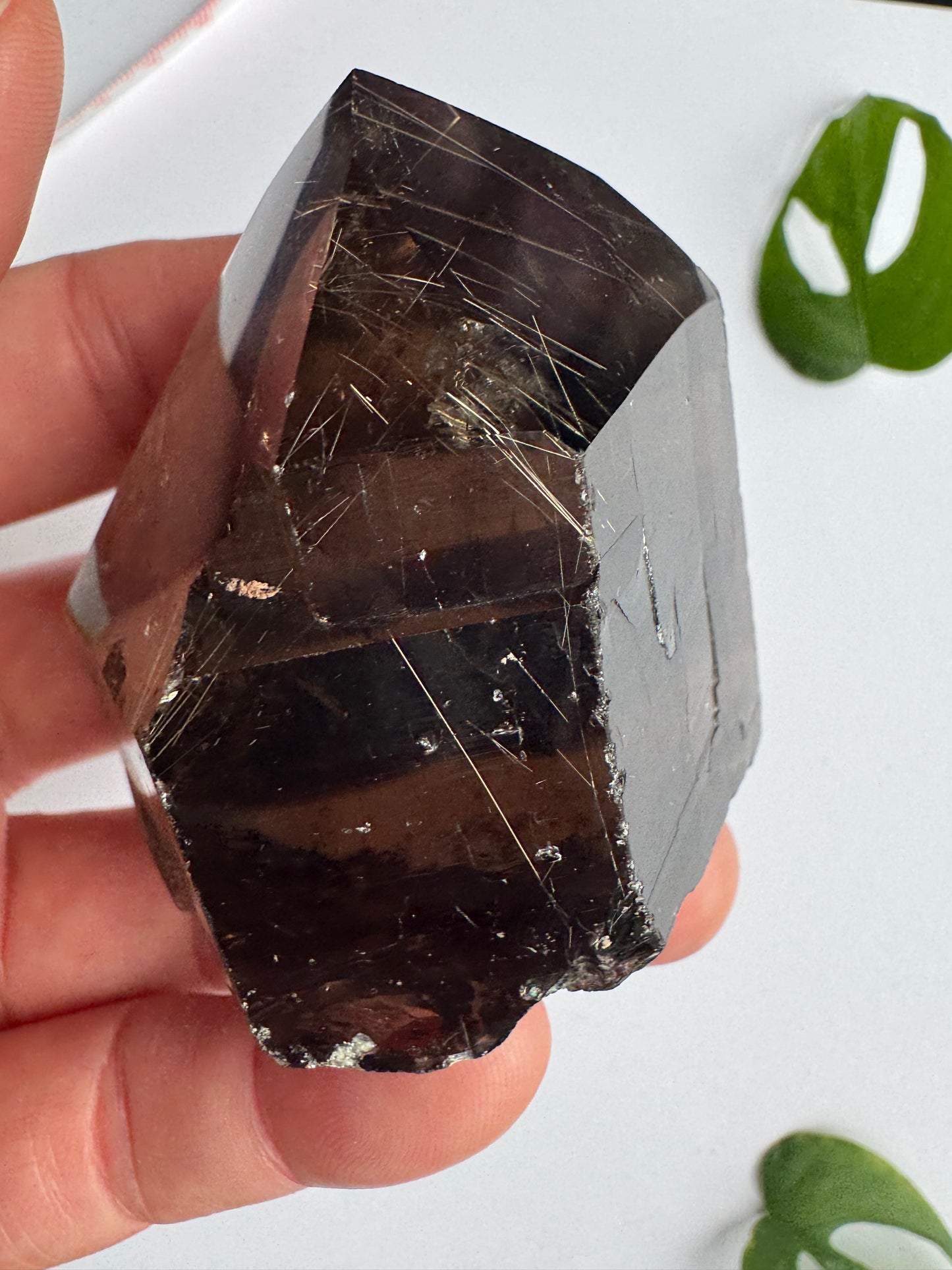 Smoky Quartz Rutilated Beauty 160 g. Brazil - Moon Room Shop and Wellness