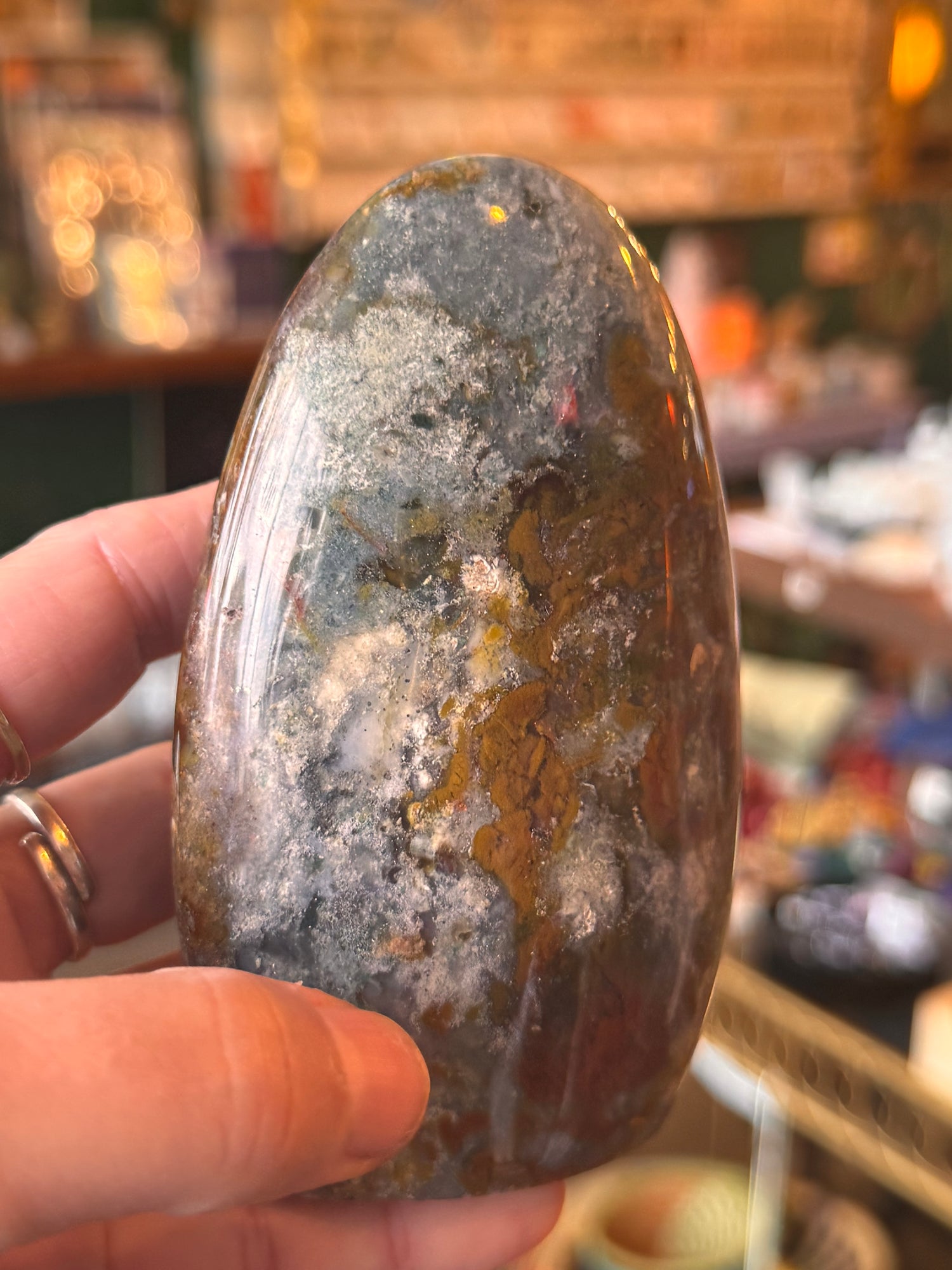Ocean Jasper Freeform 335 g Madagasar - Moon Room Shop and Wellness