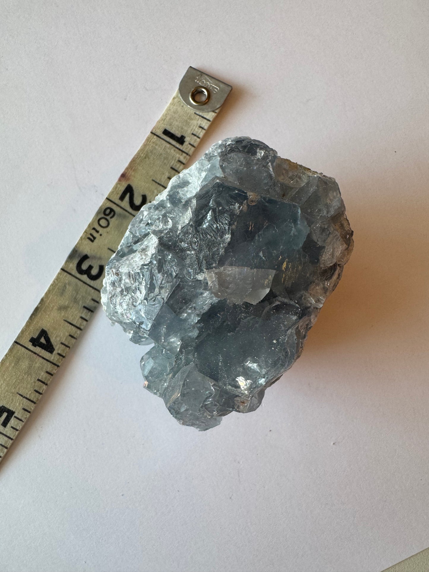 Celestite Cluster 349 g - Moon Room Shop and Wellness