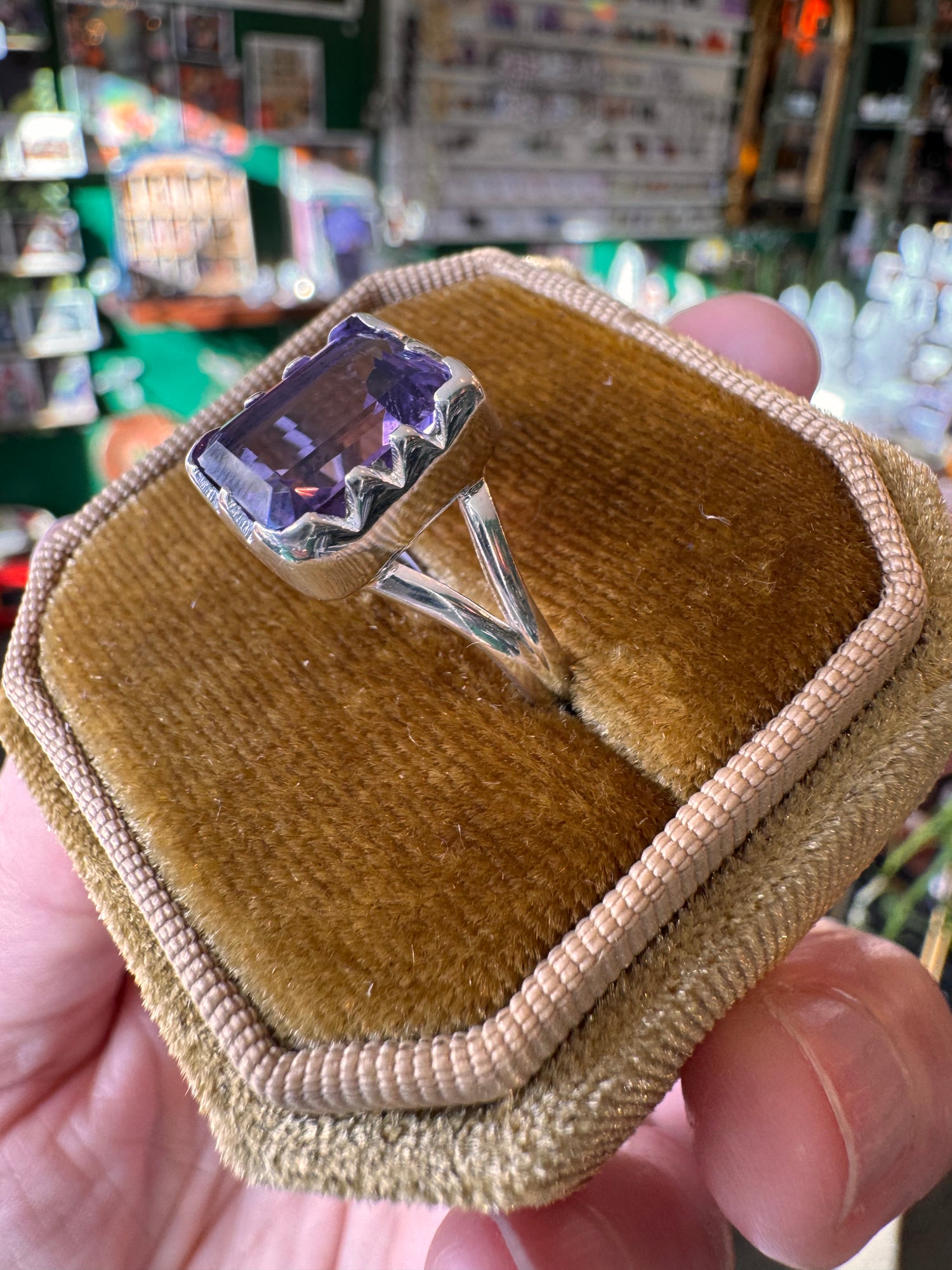 Amethyst Supreme Ring Size 8 - Moon Room Shop and Wellness