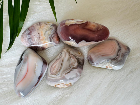 Pink Botswana Agate Tumbled - Moon Room Shop and Wellness