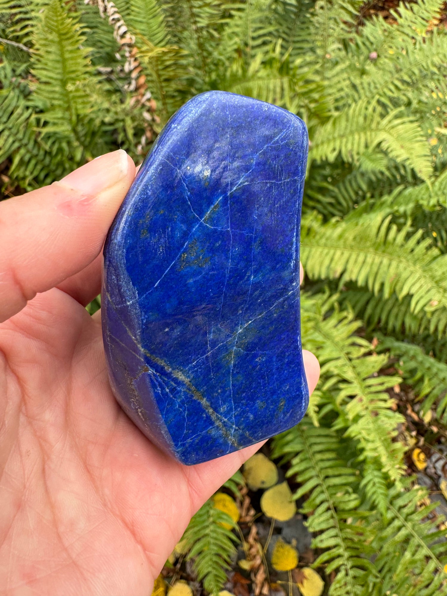 Lapis Lazuli Standing Freeform 282 g Afghanistan - Moon Room Shop and Wellness