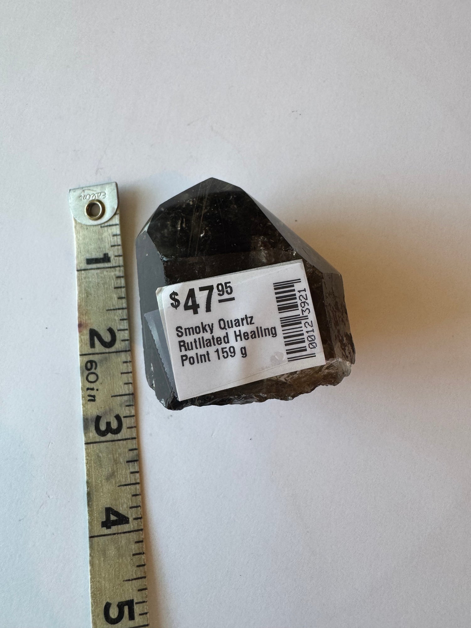 Smoky Quartz Rutilated Healing Point 159 g - Moon Room Shop and Wellness