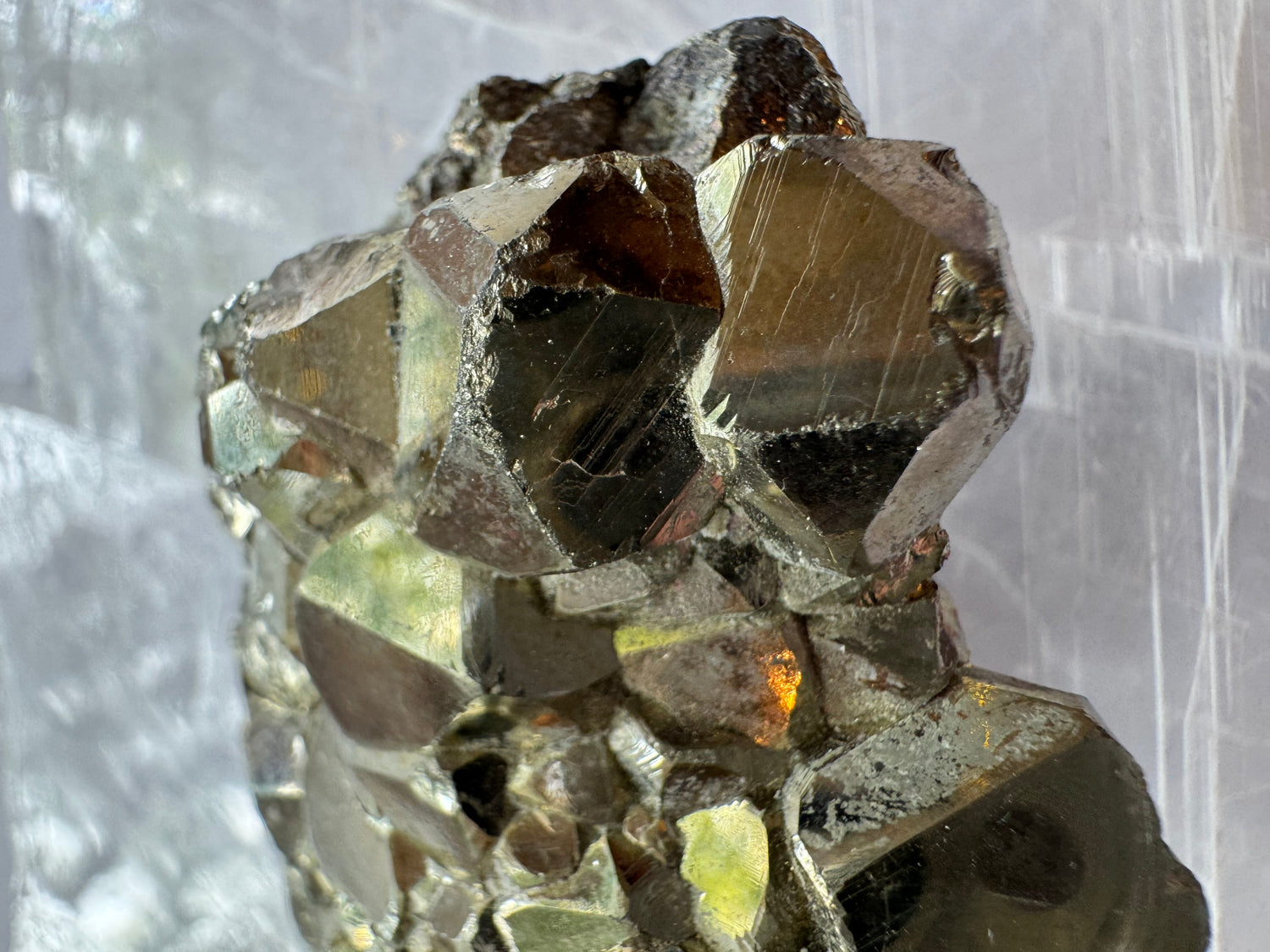High Grade Peruvian Pyrite Cluster 227 g -Peru - Moon Room Shop and Wellness