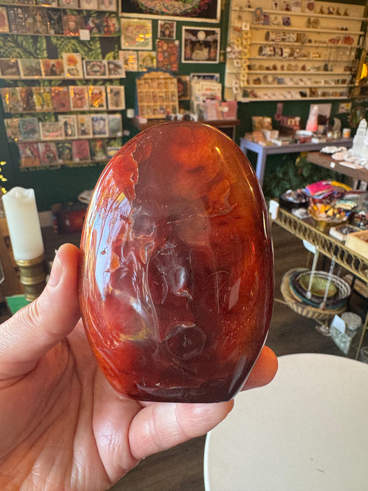 Carnelian Freeform 398 g Madagascar - Moon Room Shop and Wellness