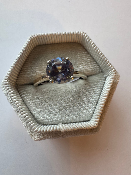 Mystic Topaz Sterling SIlver Ring Size 9 - Moon Room Shop and Wellness