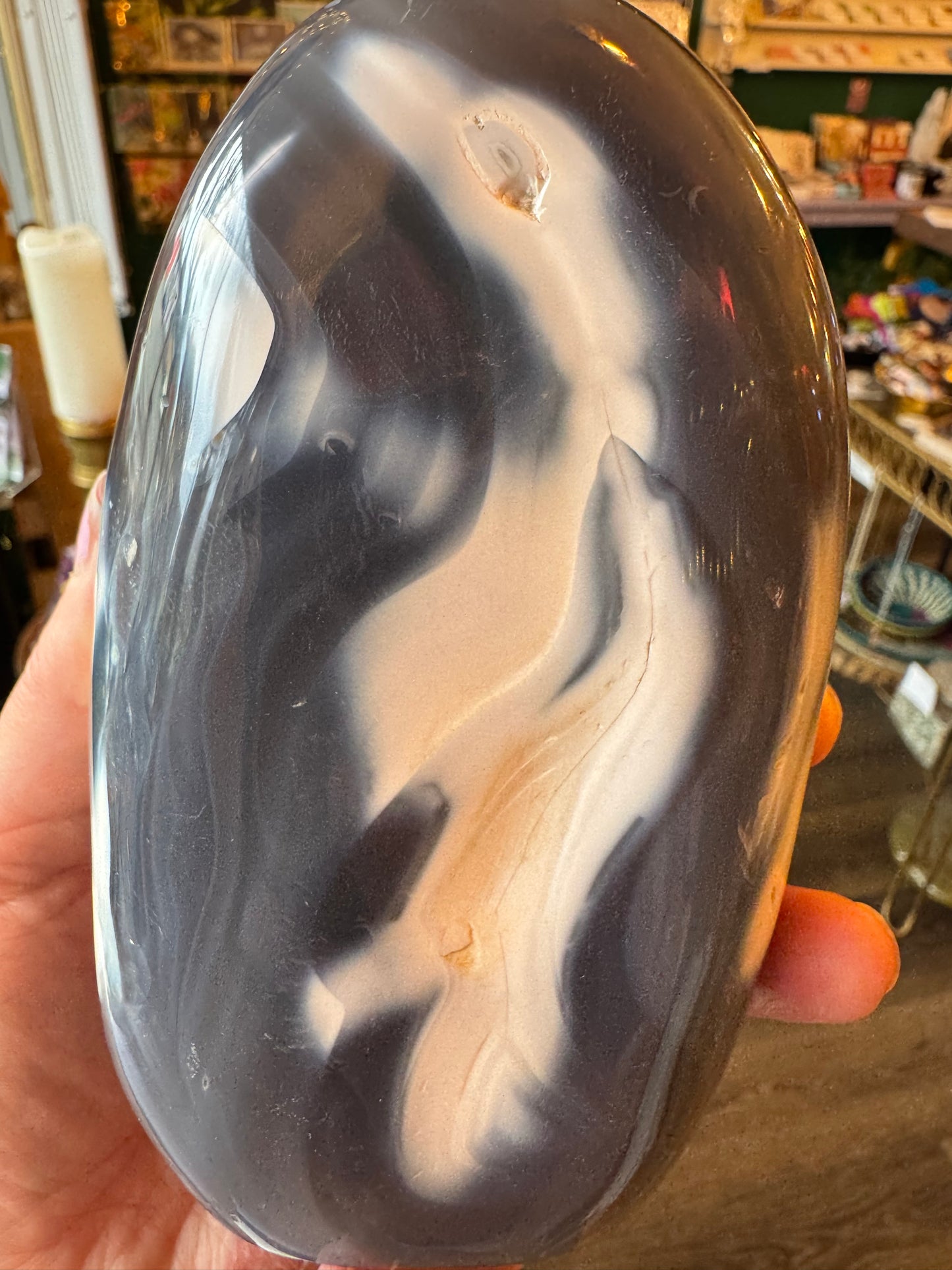 Orca Agate Freeform 2.53 lb - Moon Room Shop and Wellness