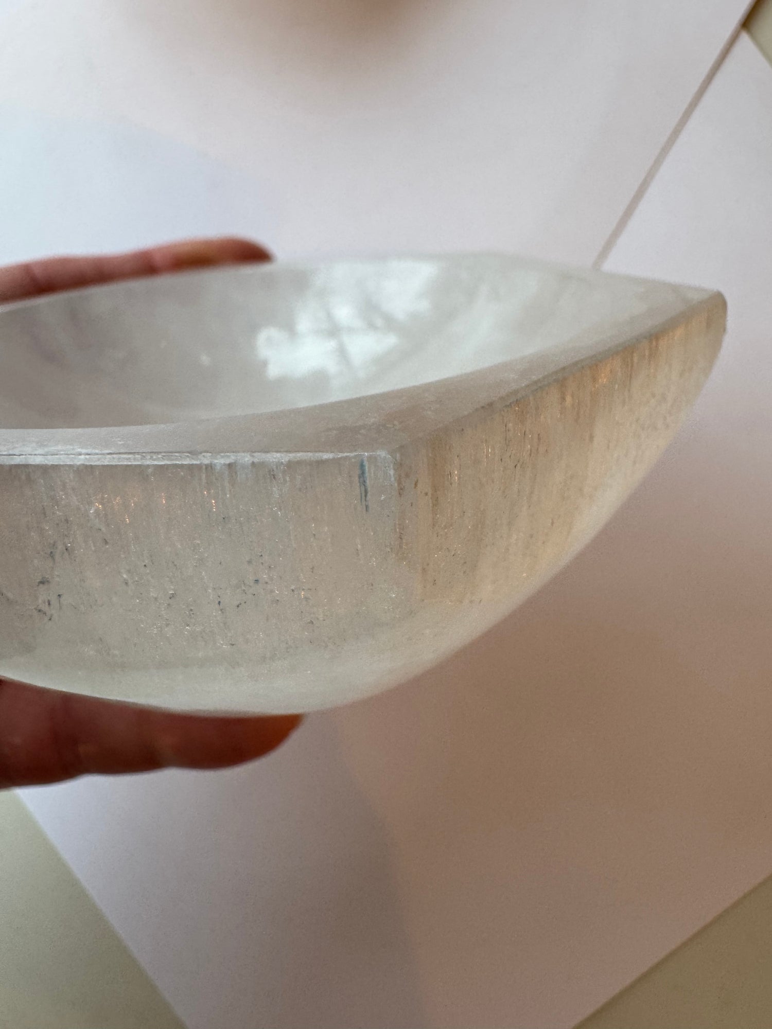 Selenite (satin spar) Hexagon Bowl - Moon Room Shop and Wellness