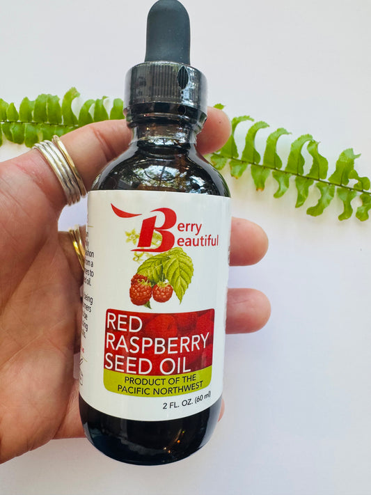 Berry Beautiful Red Raspberry Seed Oil 2 0z - Moon Room Shop and Wellness