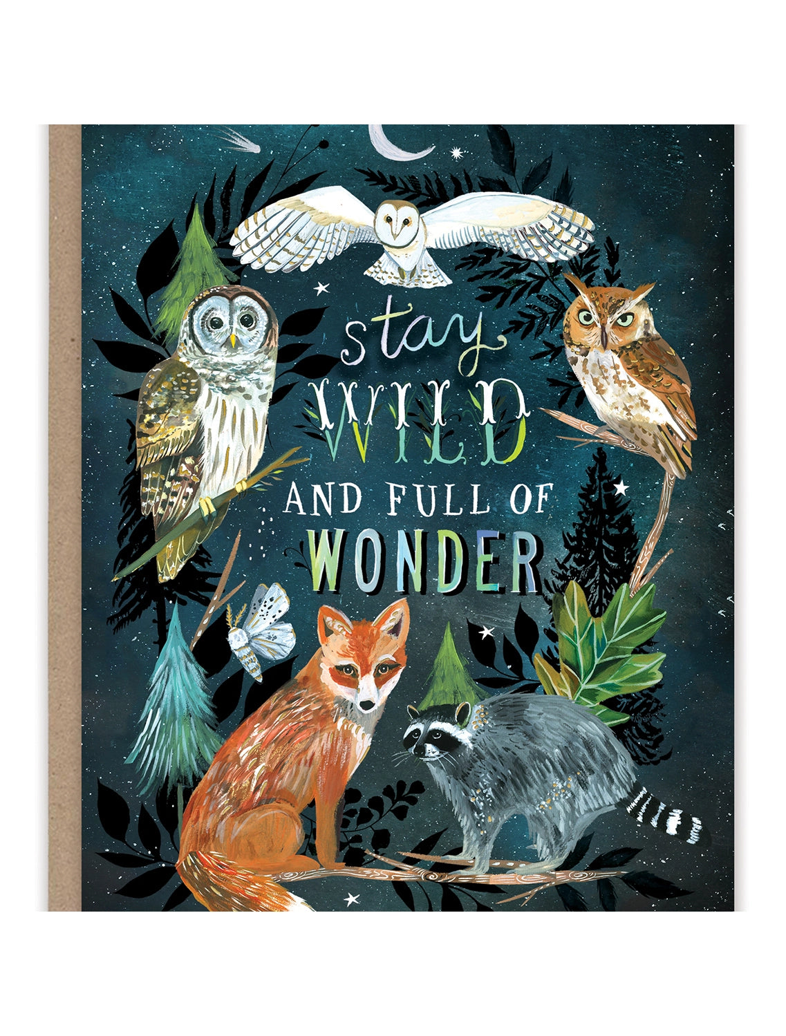 Wild Animals Birthday Card - Moon Room Shop and Wellness
