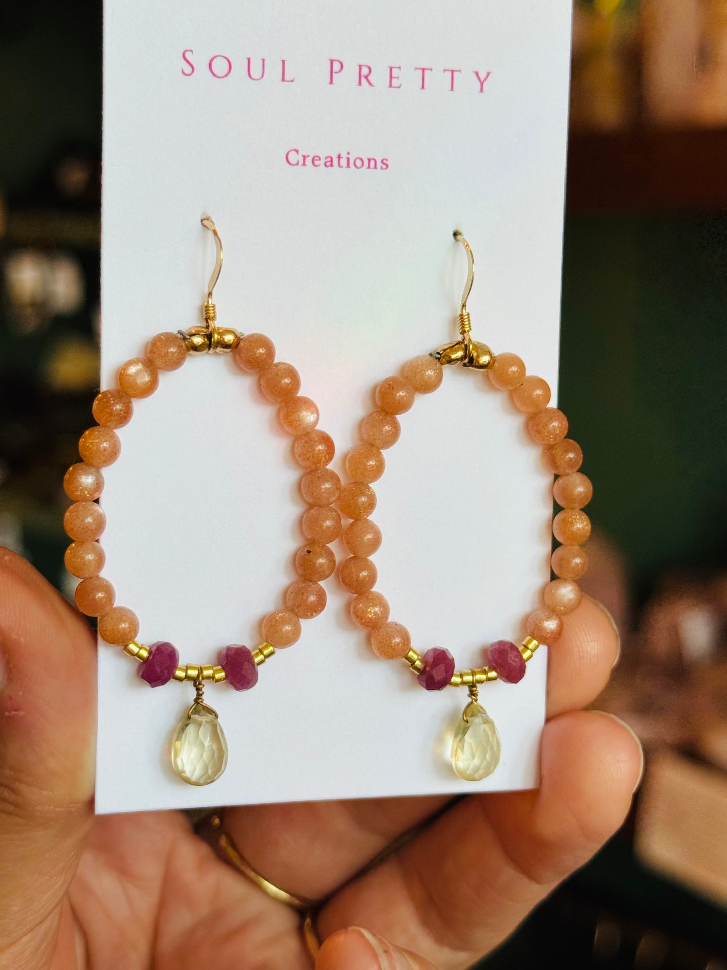 Soul Pretty Slow Summer Devotion Earrings - Moon Room Shop and Wellness