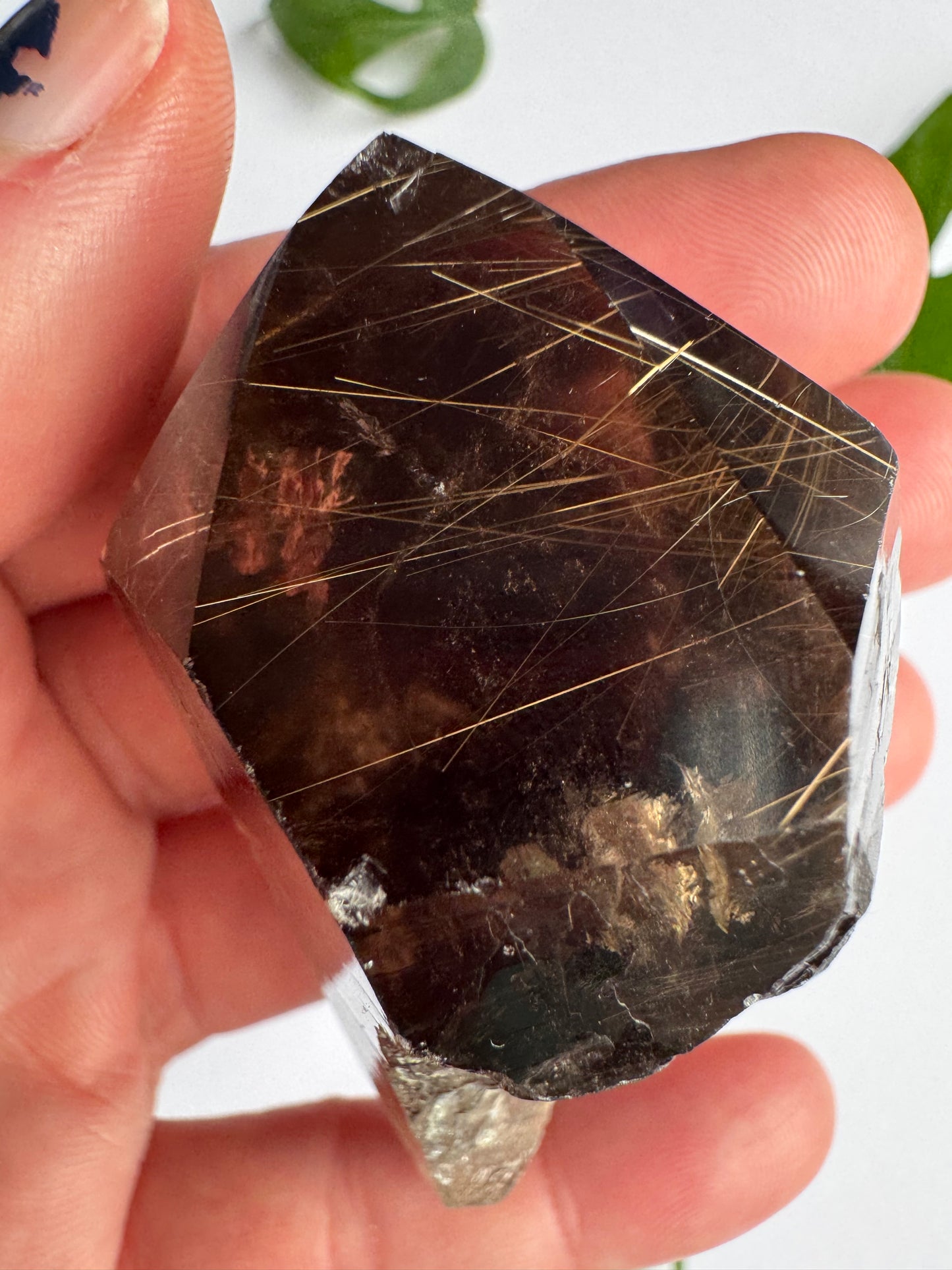 Smoky Quartz Rutilated Beauty 84 g. Brazil - Moon Room Shop and Wellness