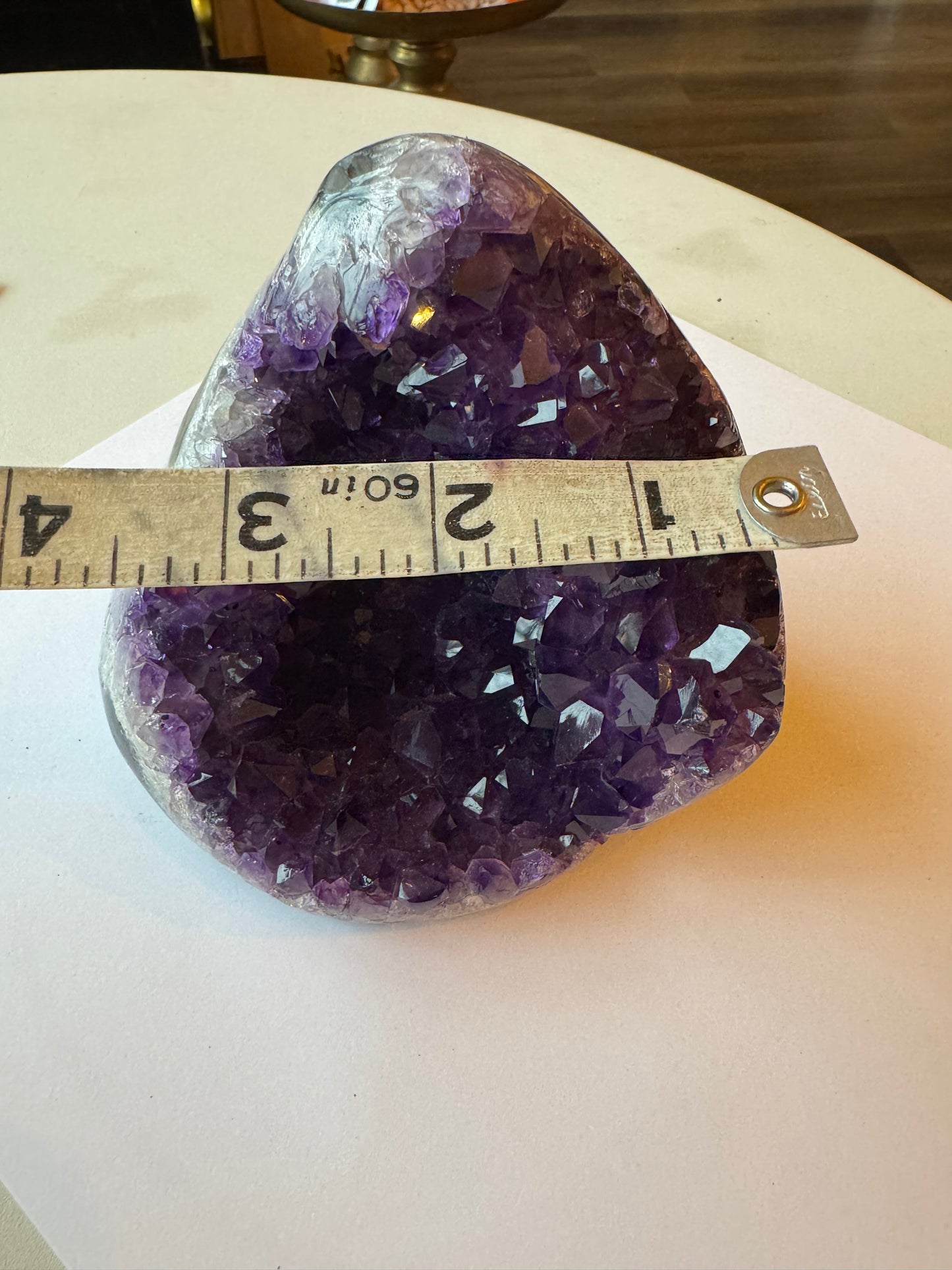 Amethyst Polished Grade AA Standing Cluster 2.02 lb Brazil - Moon Room Shop and Wellness