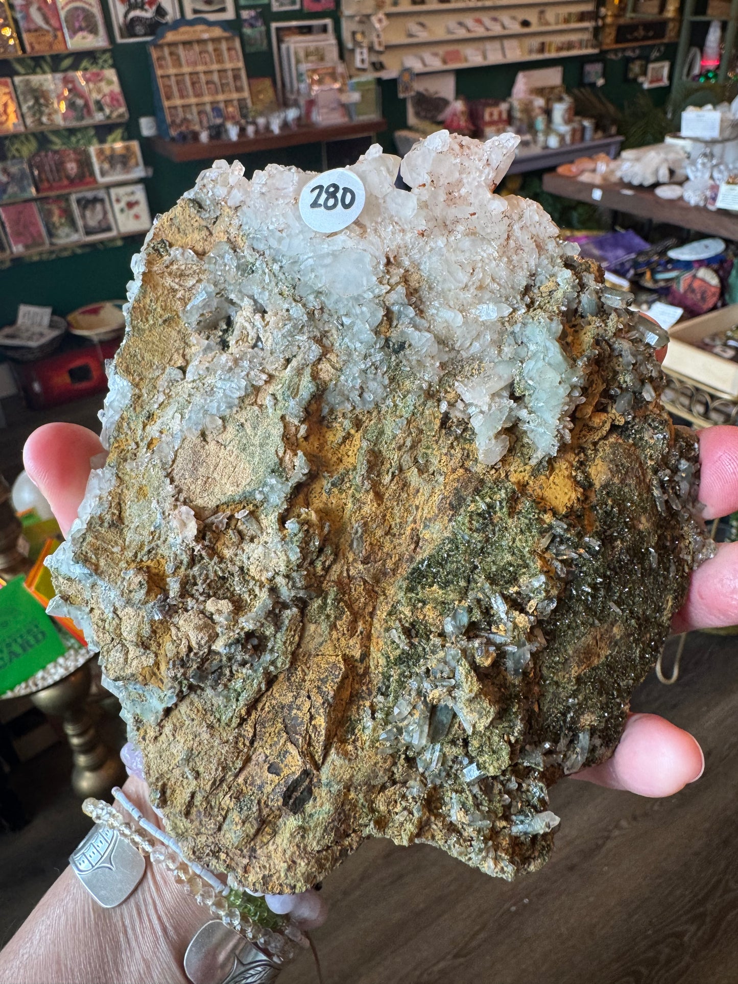Quartz Cluster 1.28 lb Sparkly Beauty! - Moon Room Shop and Wellness