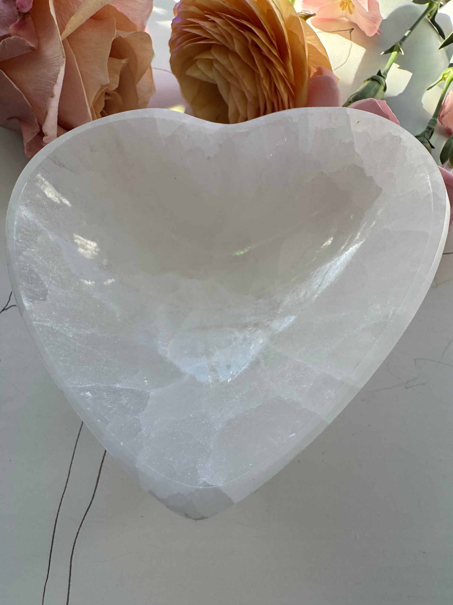 Selenite Heart Bowl - Moon Room Shop and Wellness