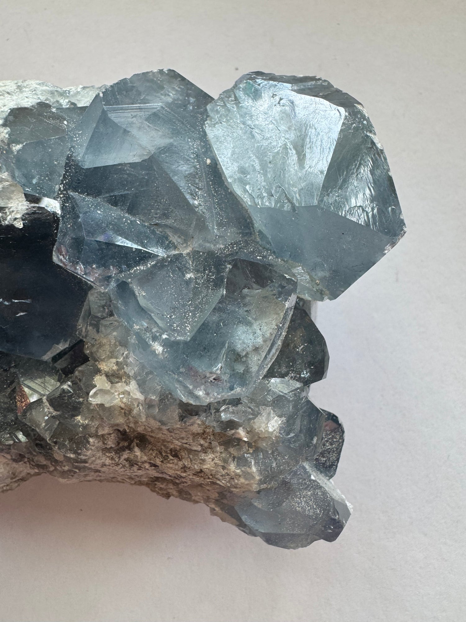 Celestite Cluster 2.08 lb - Moon Room Shop and Wellness