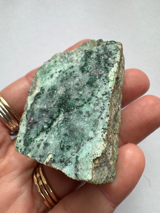 Druzy Chrysocolla Specimen 78 g Spectacular Beauty! - Moon Room Shop and Wellness