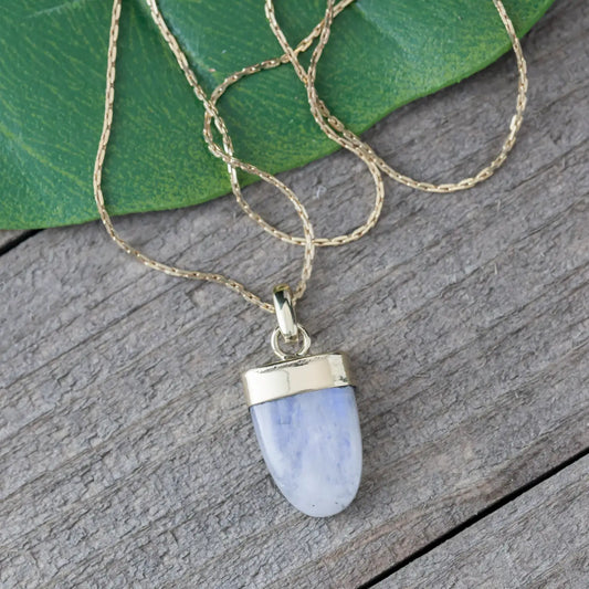 Moonstone Pendant Necklace - Moon Room Shop and Wellness