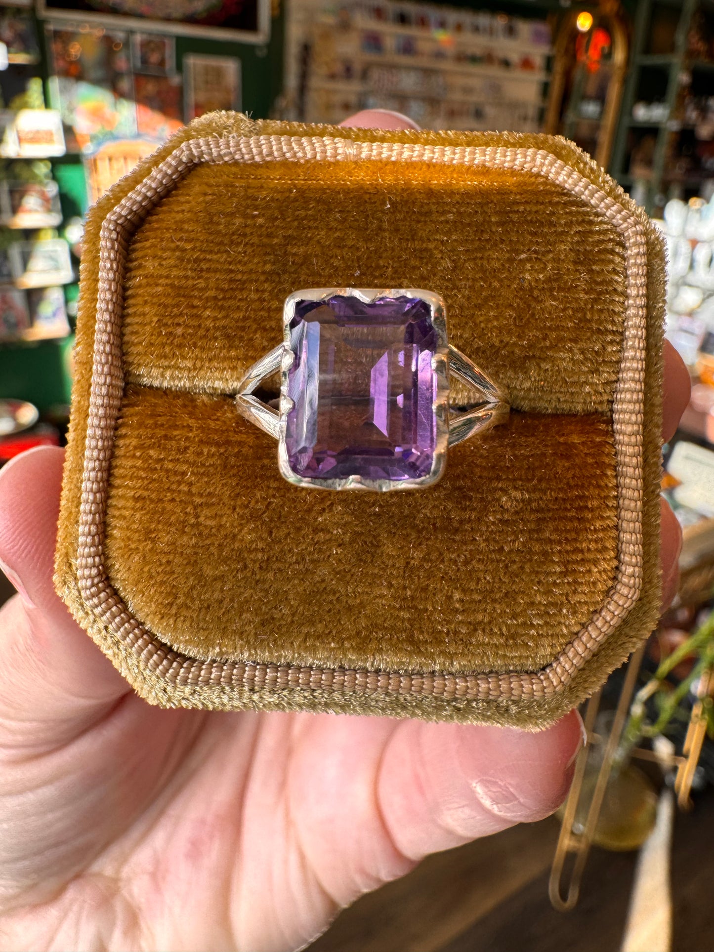 Amethyst Supreme Ring Size 8 - Moon Room Shop and Wellness
