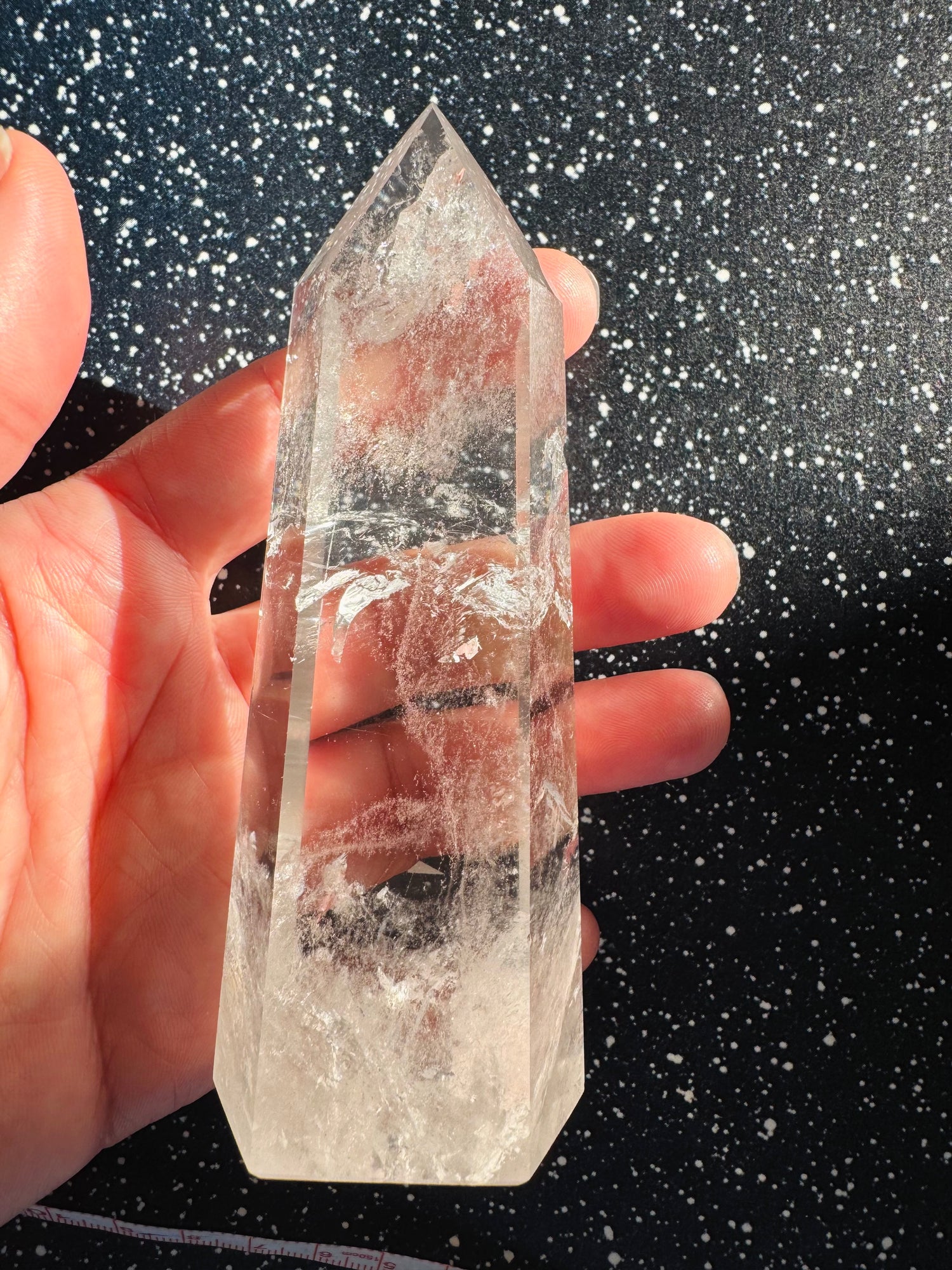 Clear Quartz Tower 222 g Brazil Beauty - Moon Room Shop and Wellness