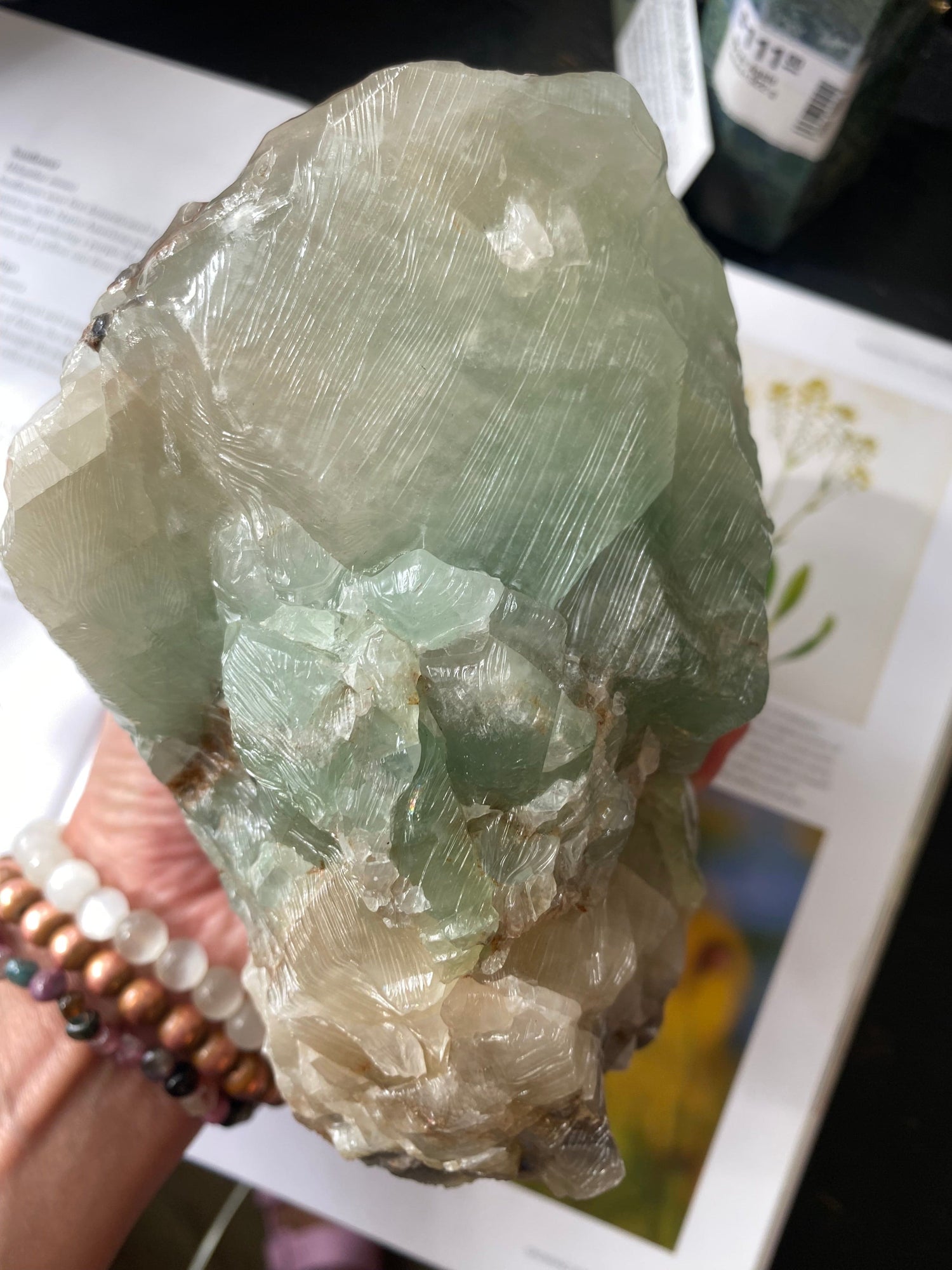 Green Calcite Freeform 3.67 lbs - Moon Room Shop and Wellness