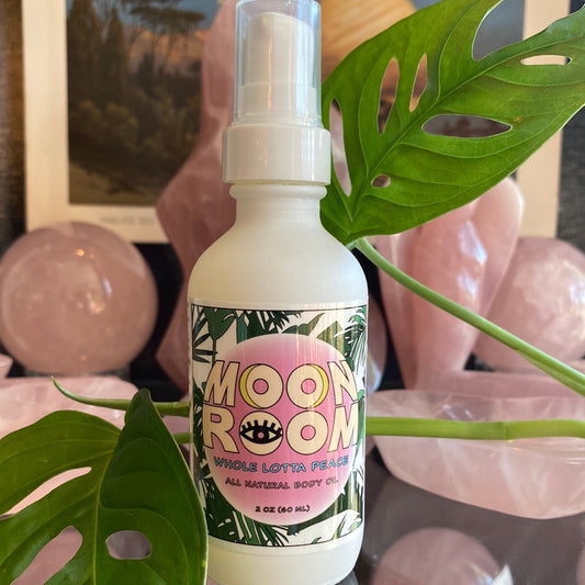 Moon Room Whole Lotta Peace All Natural Body Oil 2oz. - Moon Room Shop and Wellness