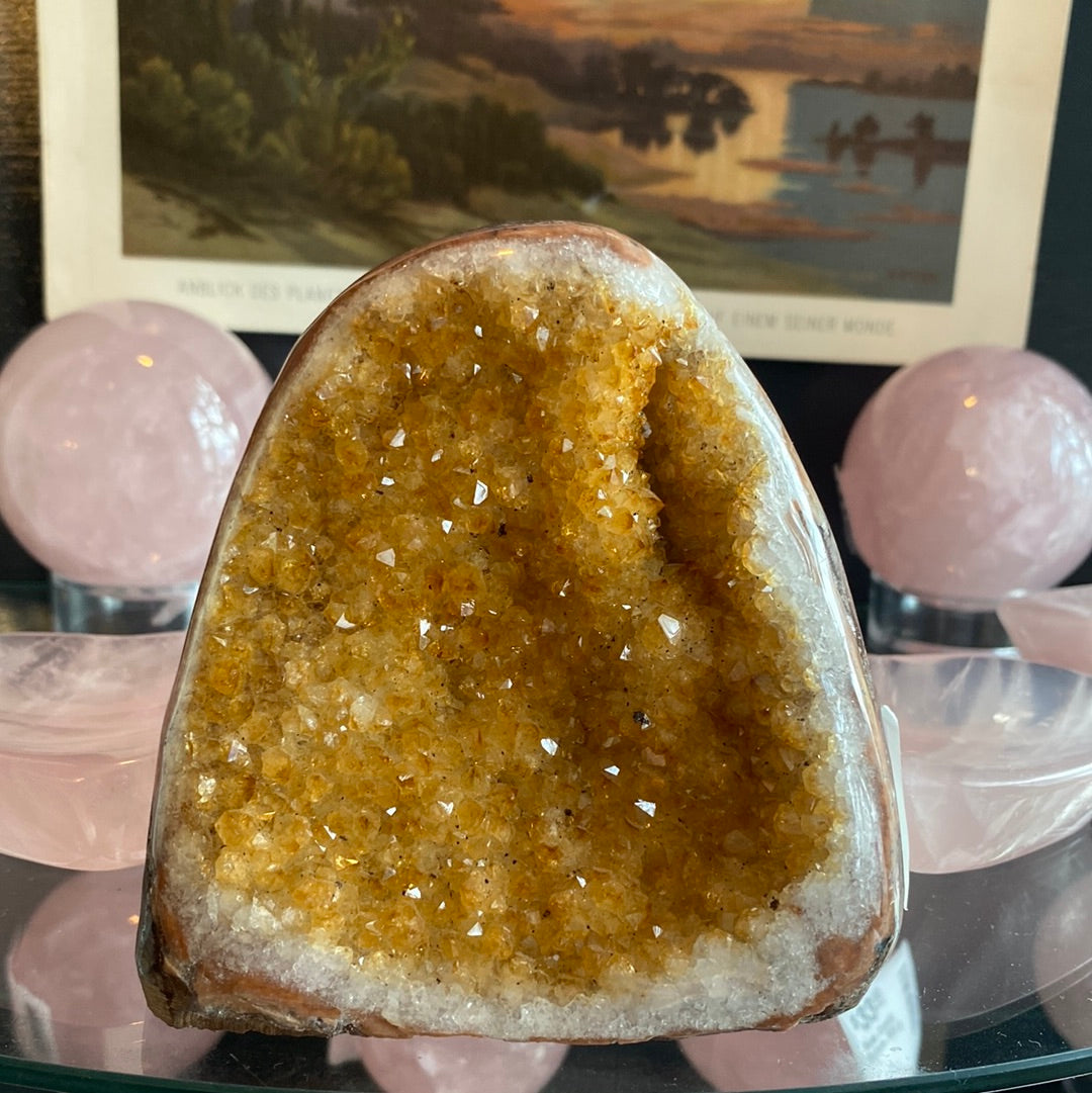 Citrine Standing Cluster Moon Room Shop and Wellness
