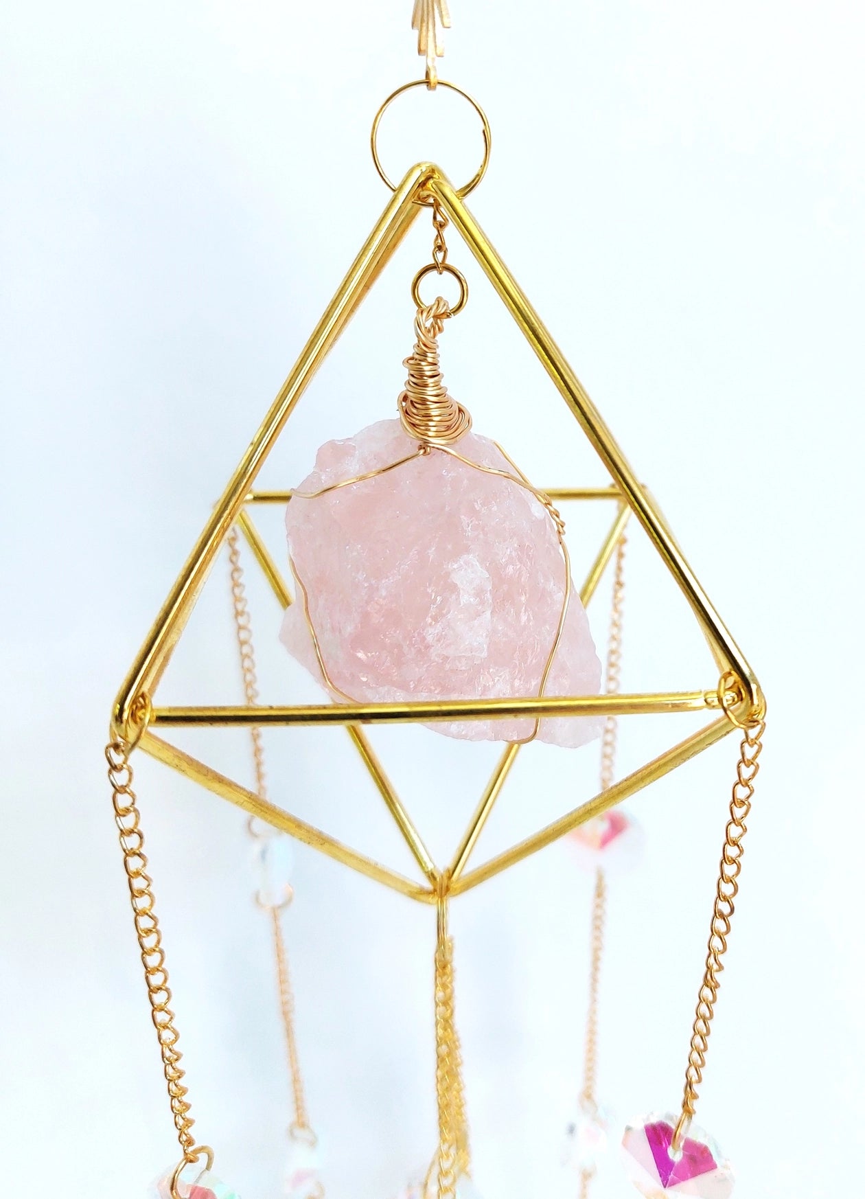 Crystal Decor- Rose Quartz - Moon Room Shop and Wellness