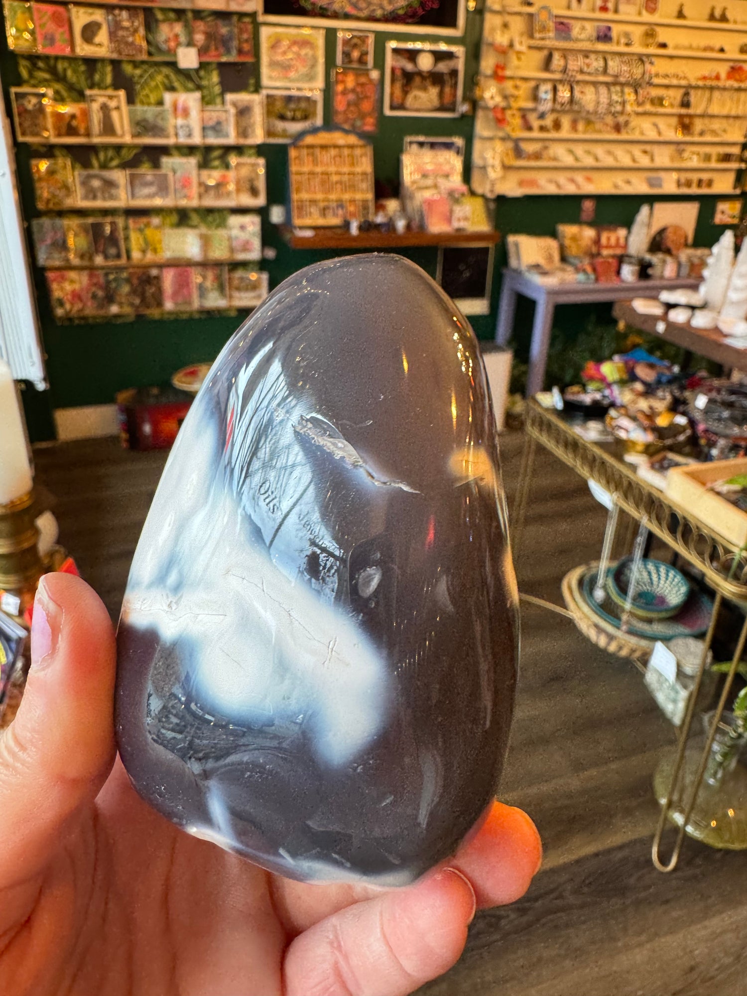 Orca Agate Freeform 2.12 lb - Moon Room Shop and Wellness