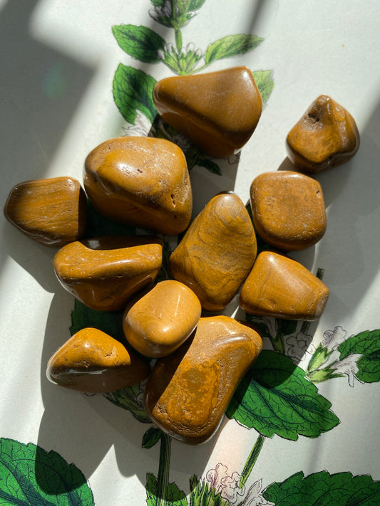 Yellow Jasper Tumbled - Moon Room Shop and Wellness