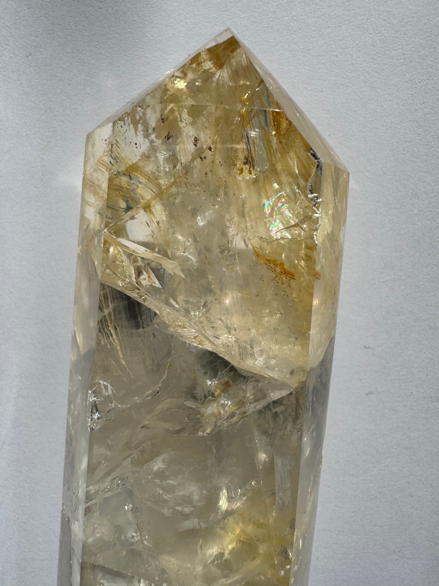 Golden Healer Quartz Tower 352 g Brazil - Divine Beauty - Moon Room Shop and Wellness