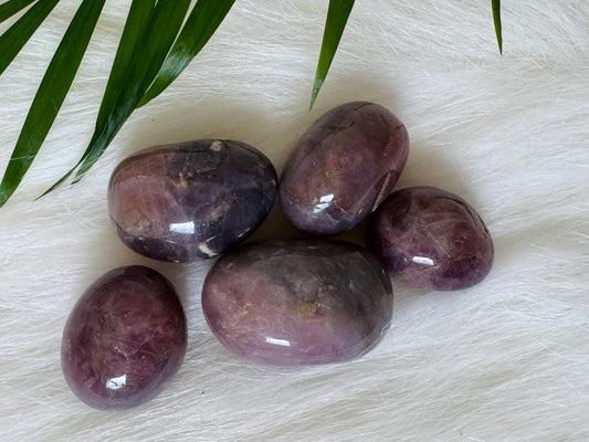 Purple Rose Quartz Tumbled - Moon Room Shop and Wellness