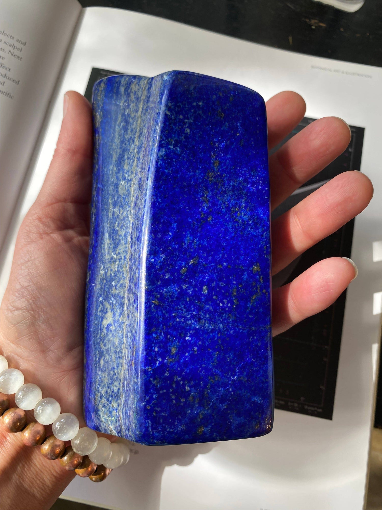 Lapis Lazuli Freeform Grade AAA 1.29 lbs Afghanistan - Moon Room Shop and Wellness