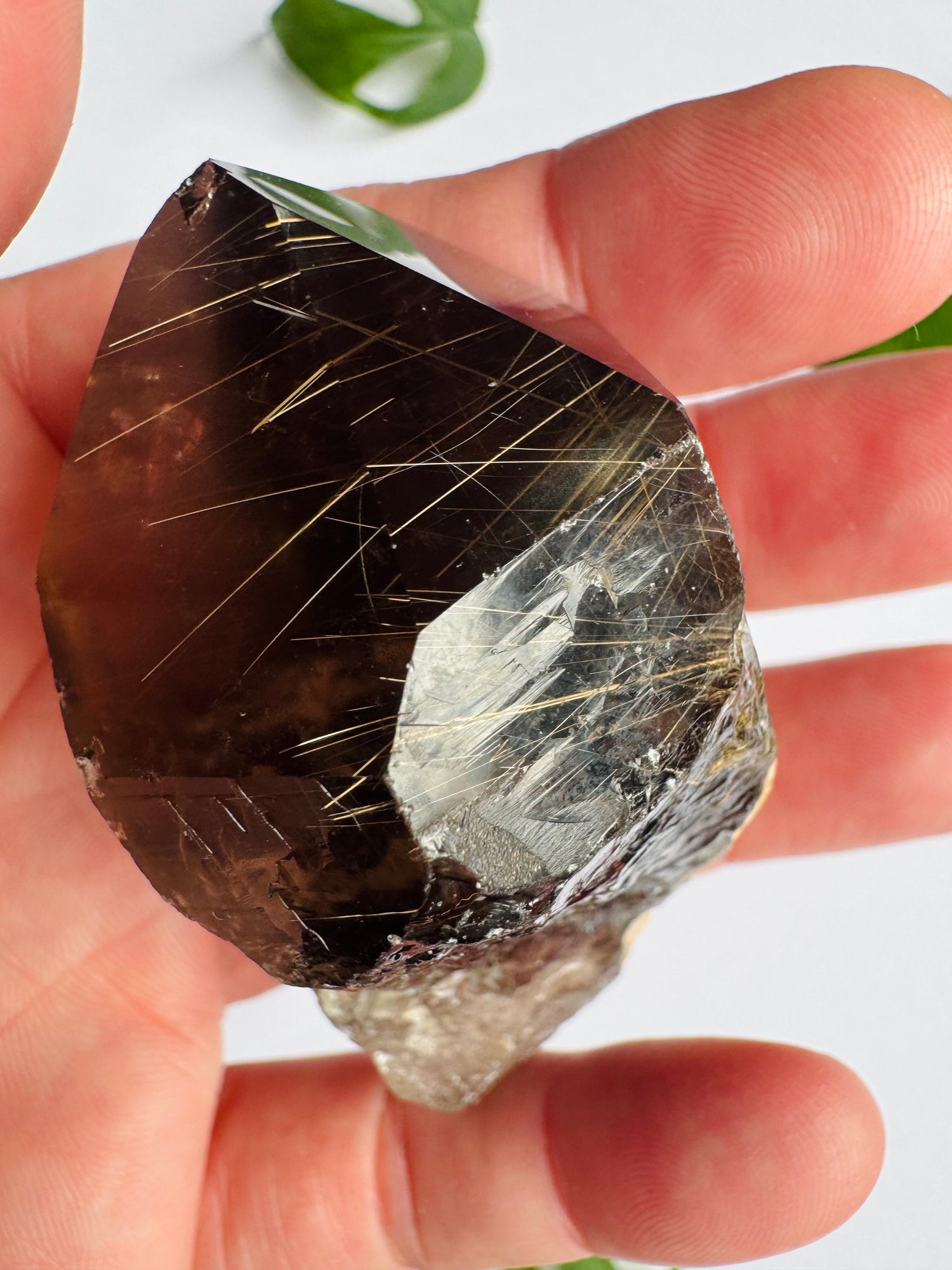 Smoky Quartz Rutilated Beauty 84 g. Brazil - Moon Room Shop and Wellness