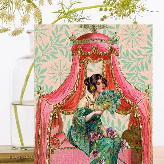 Whimsical World Greeting Card- Blank - Moon Room Shop and Wellness